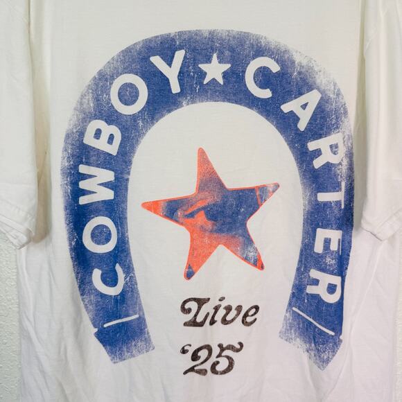 White Graphic Tee by Lavenge - Picture 6 of 10